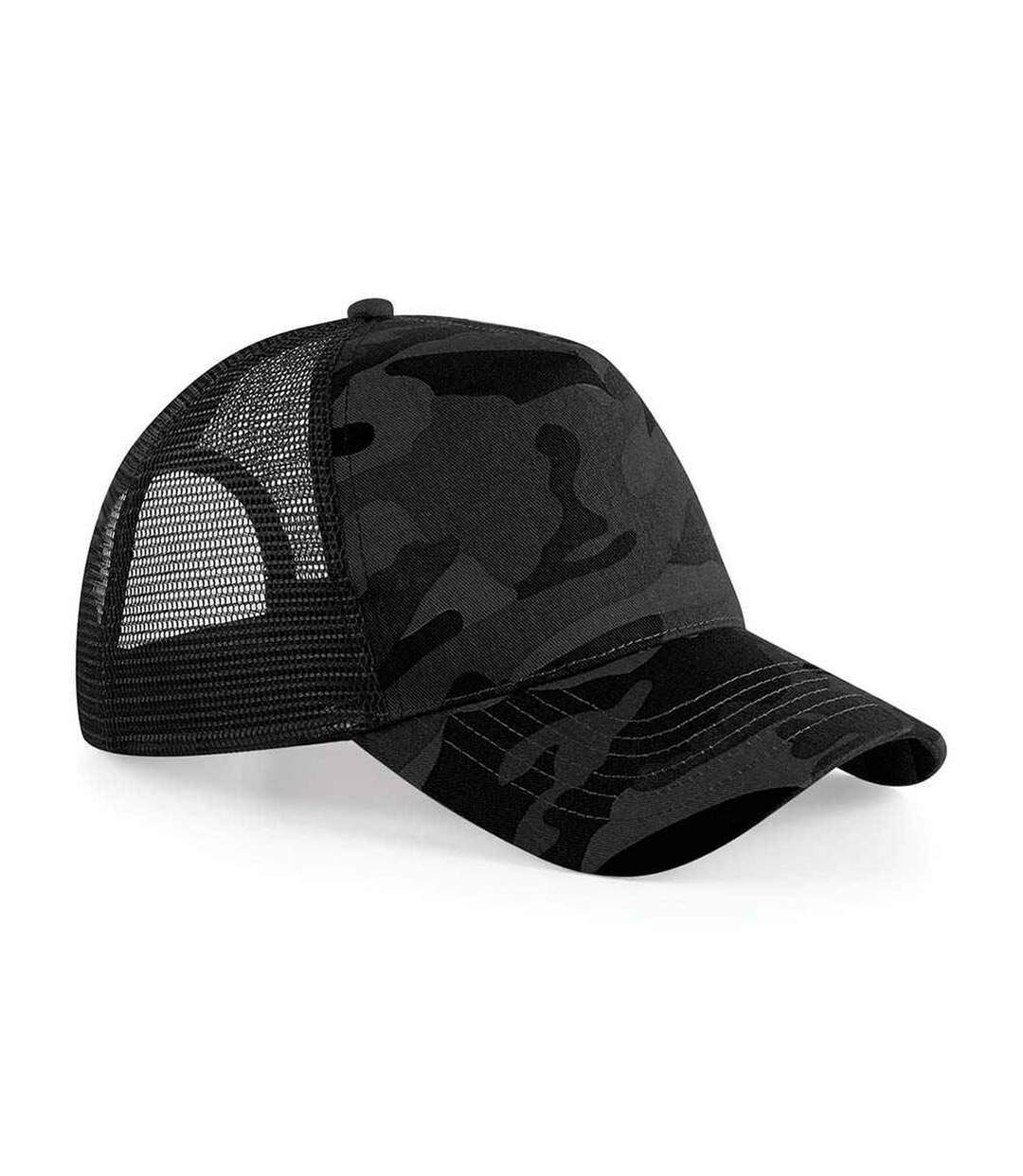 Casquette trucker adulte bleu nuit Beechfield-1