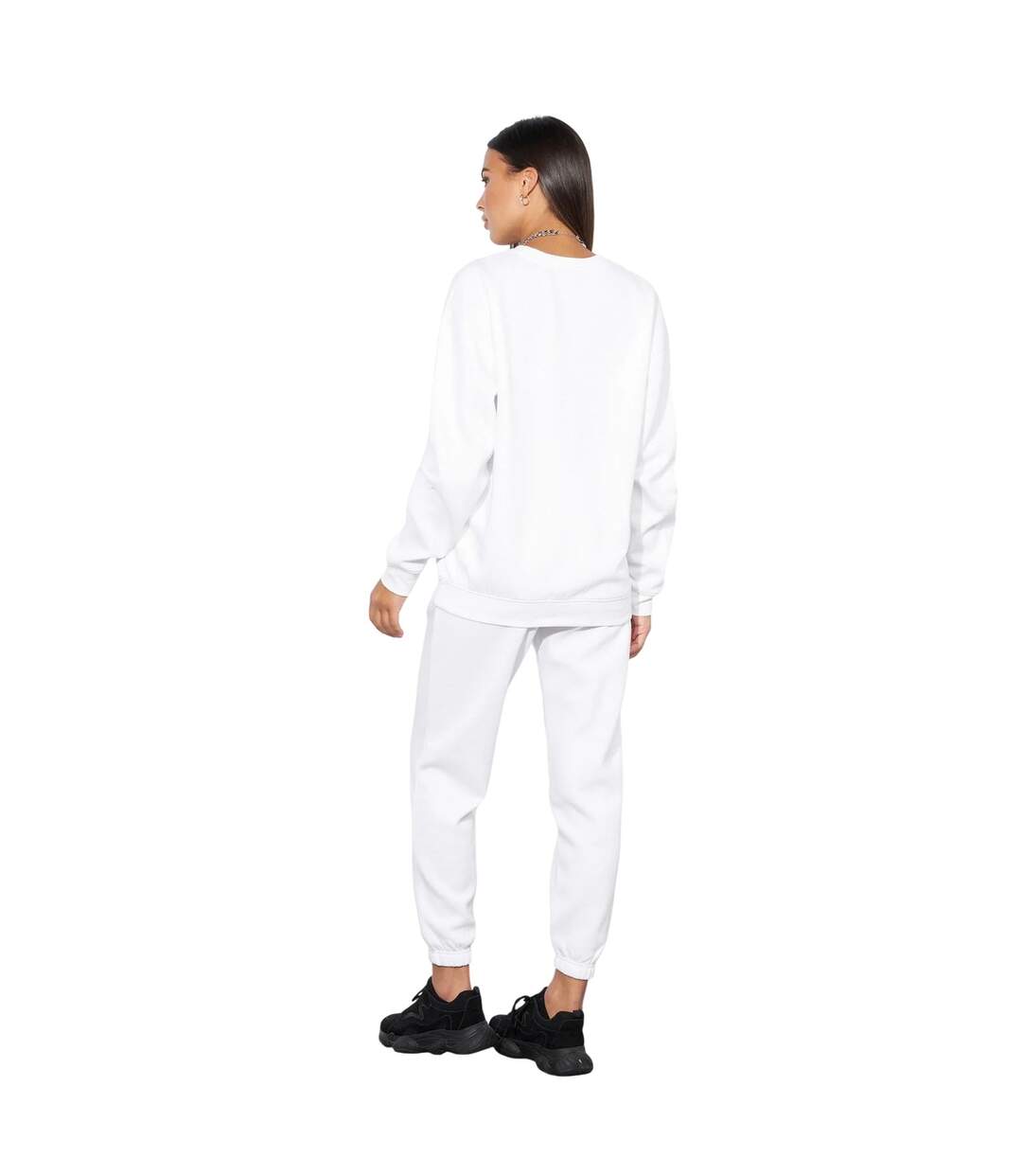 Sweat Valeria Femme Blanc Lily Lane-3
