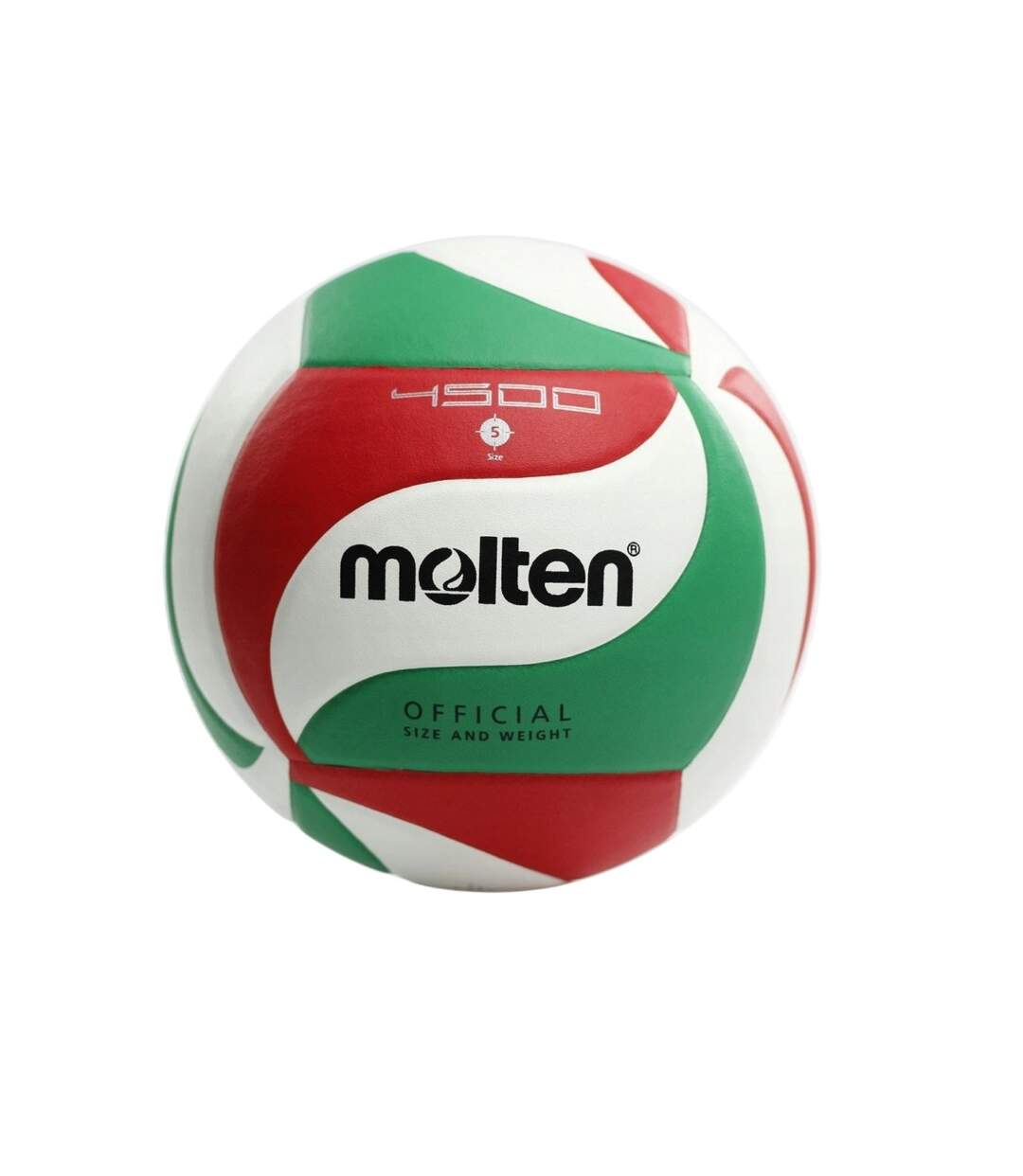 Ballon De Volley-ball V5m4500 Taille 5 Blanc Molten-1