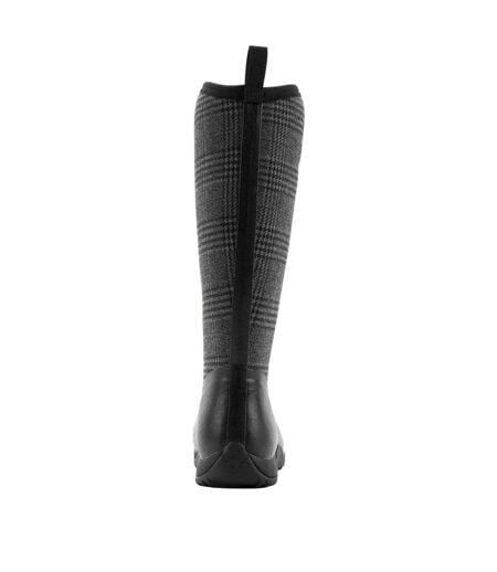 Womens/ladies Arctic Adventure Wellington Boots Black Muck Boots