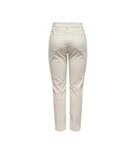 Jean Slim Beige Femme Only Lelma - W26-L32