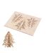 Puzzle 3D à Personnaliser Sapin de Noël 9cm Naturel-1