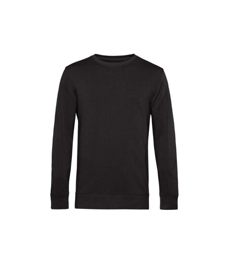 Sweat Organique À Col Ras Du Cou Pour Hommes Noir B&C