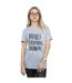 Disney Womens/Ladies The Lion King Dad Rules Everything Cotton Boyfriend T-Shirt (Gris sportif) - UTBI29095-2
