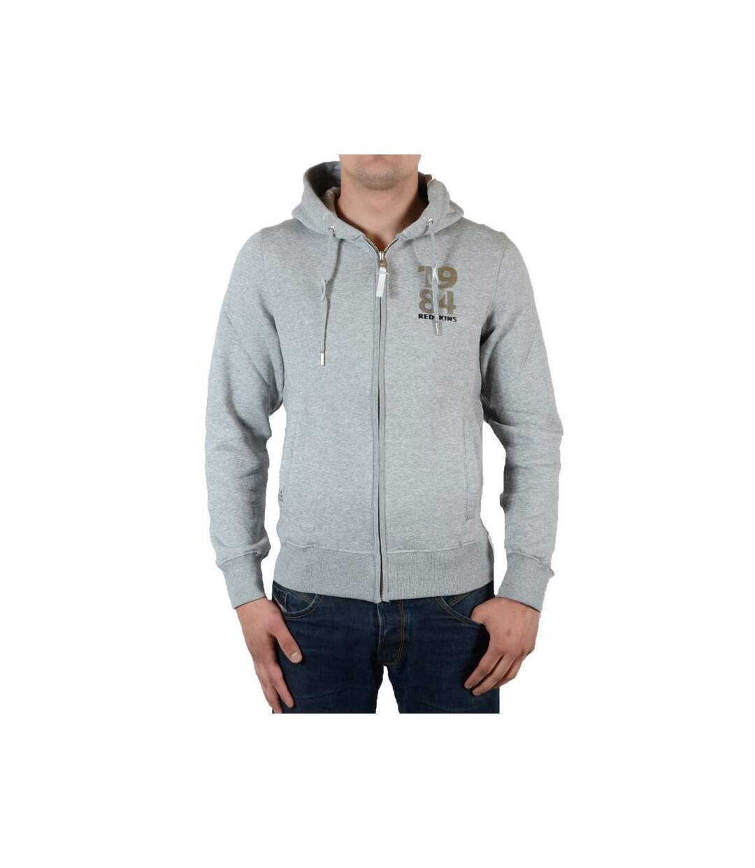 Sweat Redskins Satelite Porter Gris