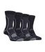 4 Paires Chaussettes de Randonnée Homme Rembourré-1