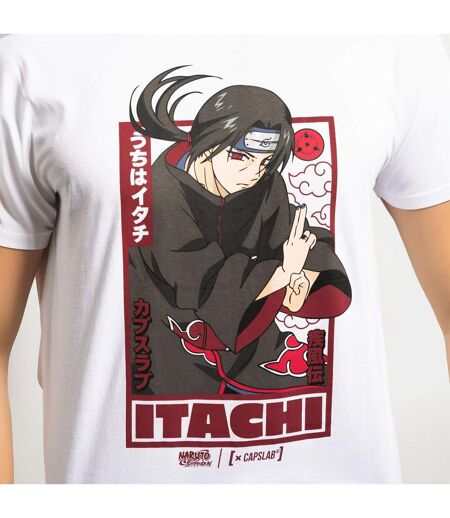 T-shirt homme regular fit avec print Naruto Shippuden Itachi Capslab