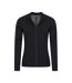 Mountain Warehouse Mens Merino Wool Full Zip Base Layer Top (Black) - UTMW401
