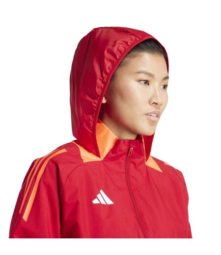 Anorak Tiro Femme Rouge Adidas