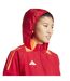 Anorak Tiro Femme Rouge Adidas-3