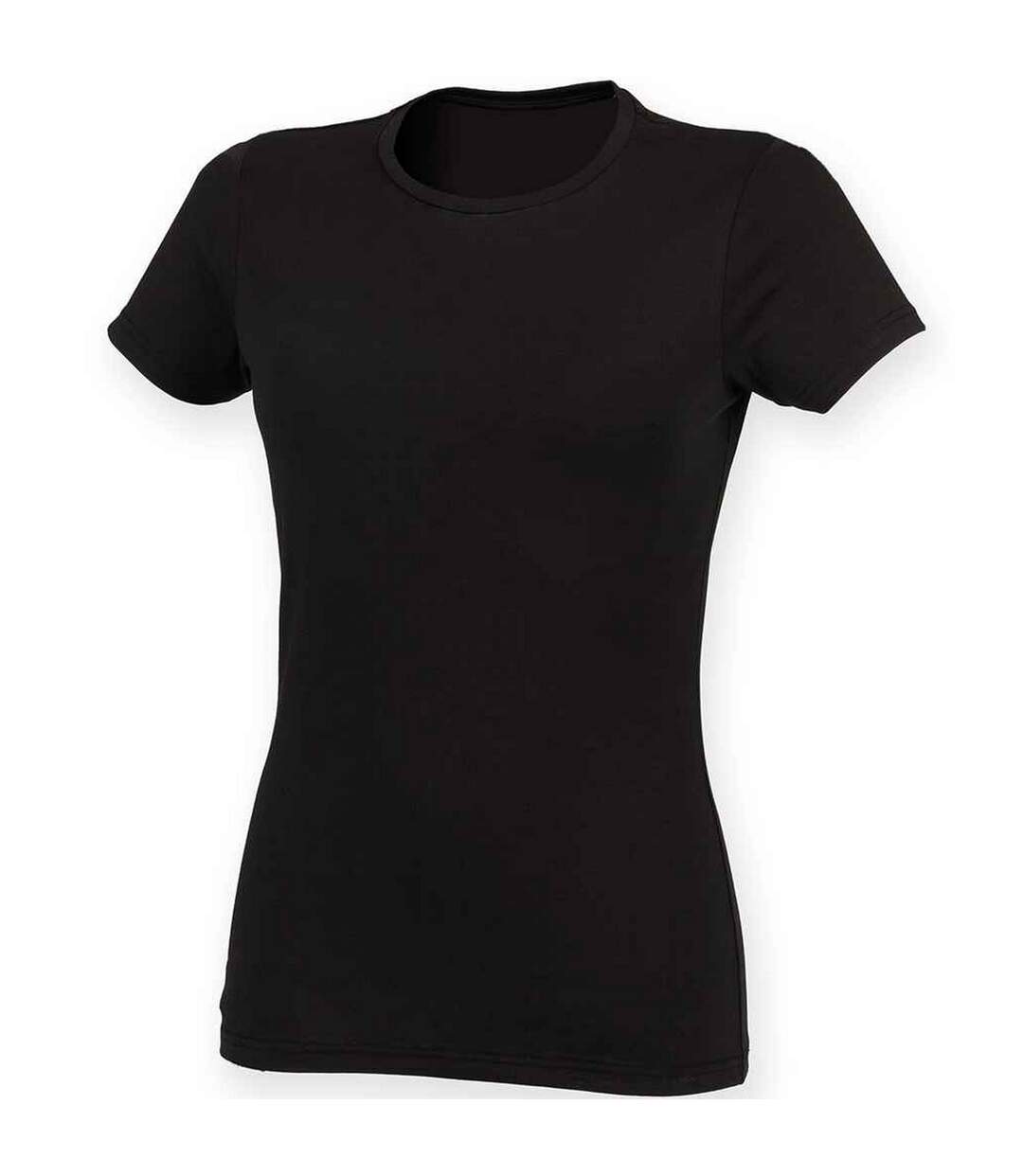 T-shirt feel good femme noir SF