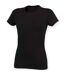 Womens/ladies feel good t-shirt black SF