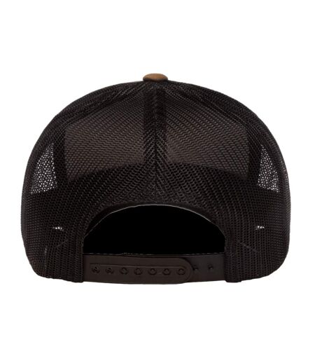 Casquette Trucker Yp Classics Retro Noir Camouflage Flexfit