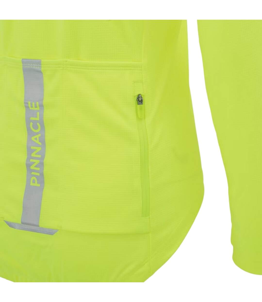 Maillot De Cyclisme Manches Longues Motif/style Logo Femme Jaune Pinnacle-3