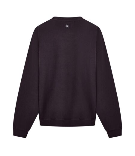 Sweat Motif/style Logo Arqué Leon Femme Marron 4th & Reckless