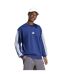 Sweat Motif/style 3 Rayures Essentials Homme Bleu Marine Blanc Adidas-1