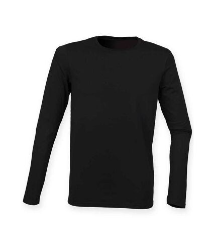 Skinni Fit - T-shirt FEEL GOOD - Homme (Noir) - UTPC6067