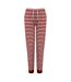 SF - Pantalon de détente - Femme (Rouge / blanc) - UTPC4338