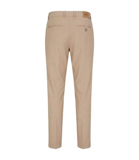 Mens Kane Straight Chinos Medium Beige Boss