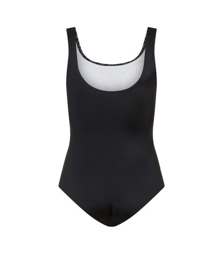 Womens/ladies Electric Scoopback One Piece Swimsuit Black Zoggs