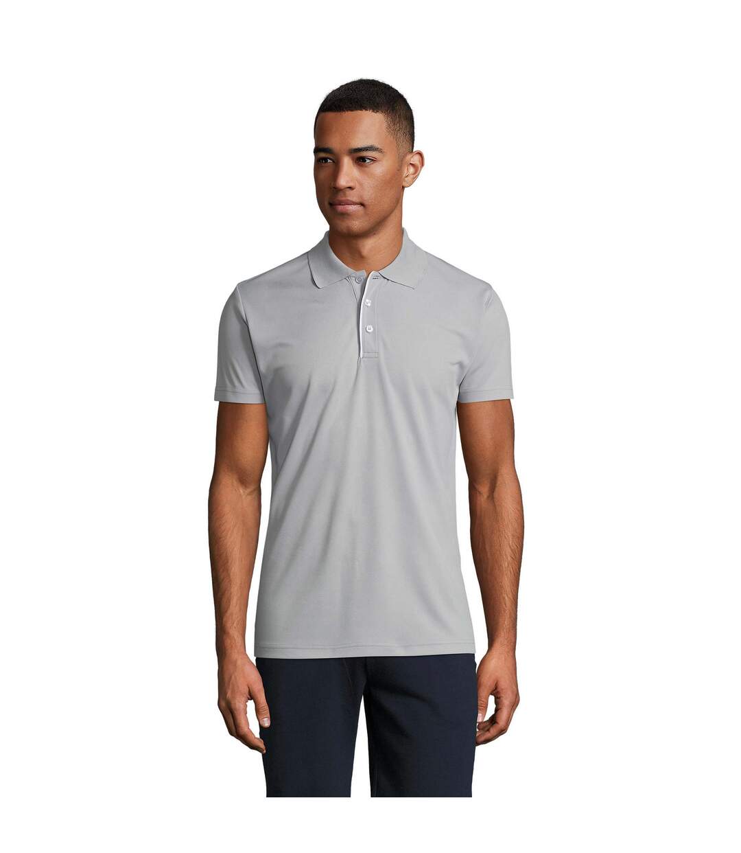 Polo Performer Homme Gris SOLS-1