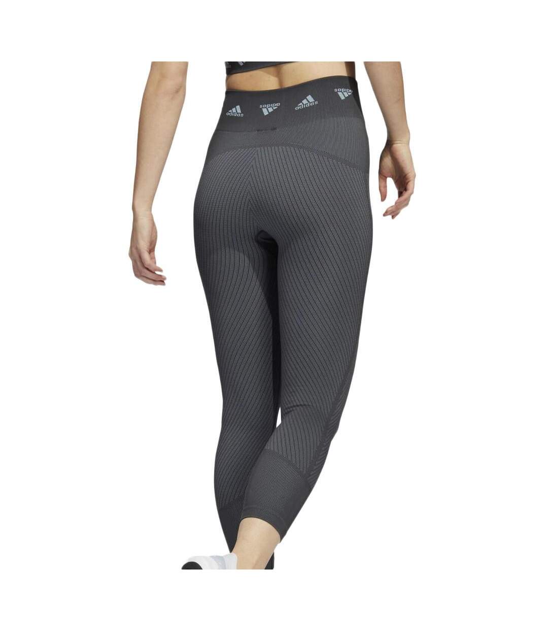 Legging Gris Femme Adidas Ak Brnd 7/8t - S-2