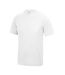 T-shirt performance homme blanc arctique AWDis-1