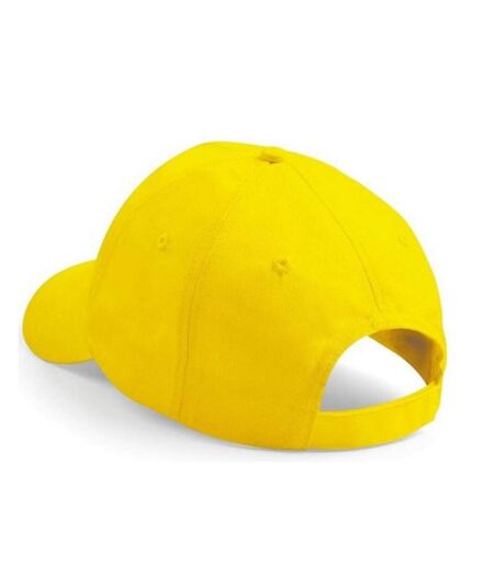 Casquette baseball adulte unisexe jaune Beechfield