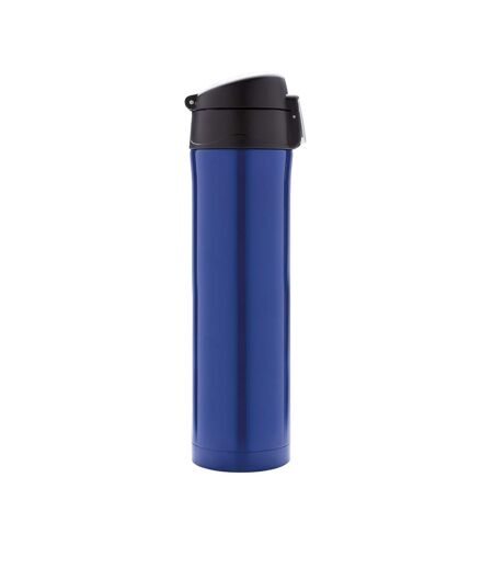 Lockable recycled stainless steel vacuum insulated flask one size blue XD Collection