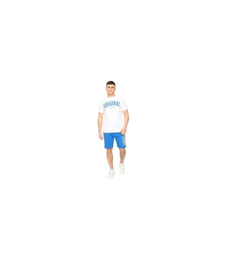 Short Kensby Homme Bleu Roi Crosshatch