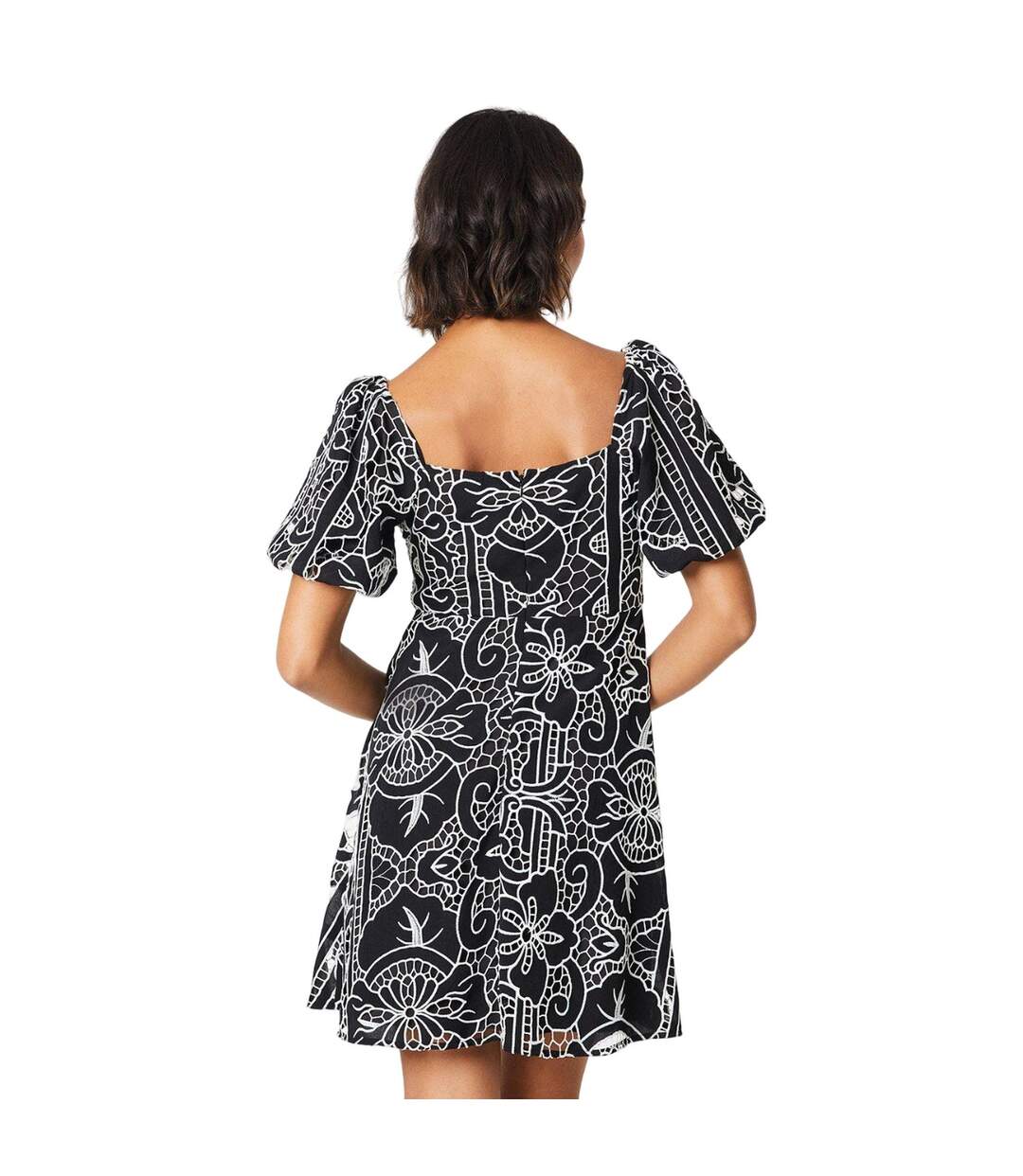 Mini robe femme noir Dorothy Perkins-2