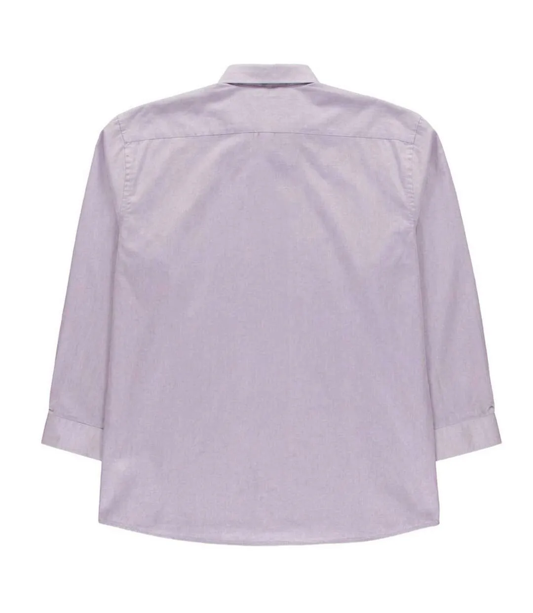 Chemise Manches Longues Motif/style Uni Homme Violet Raging Bull-2