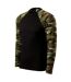 T-shirt Manches Longues Motif/style Camouflage Homme Marron Malfini-3