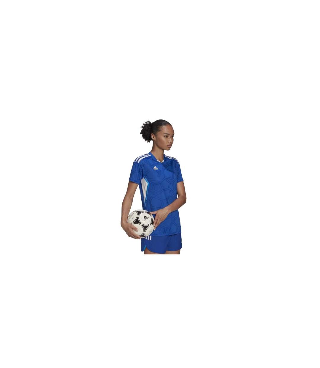 Maillot De Foot Condivo Match Day Femme Bleu Roi Blanc Adidas-1