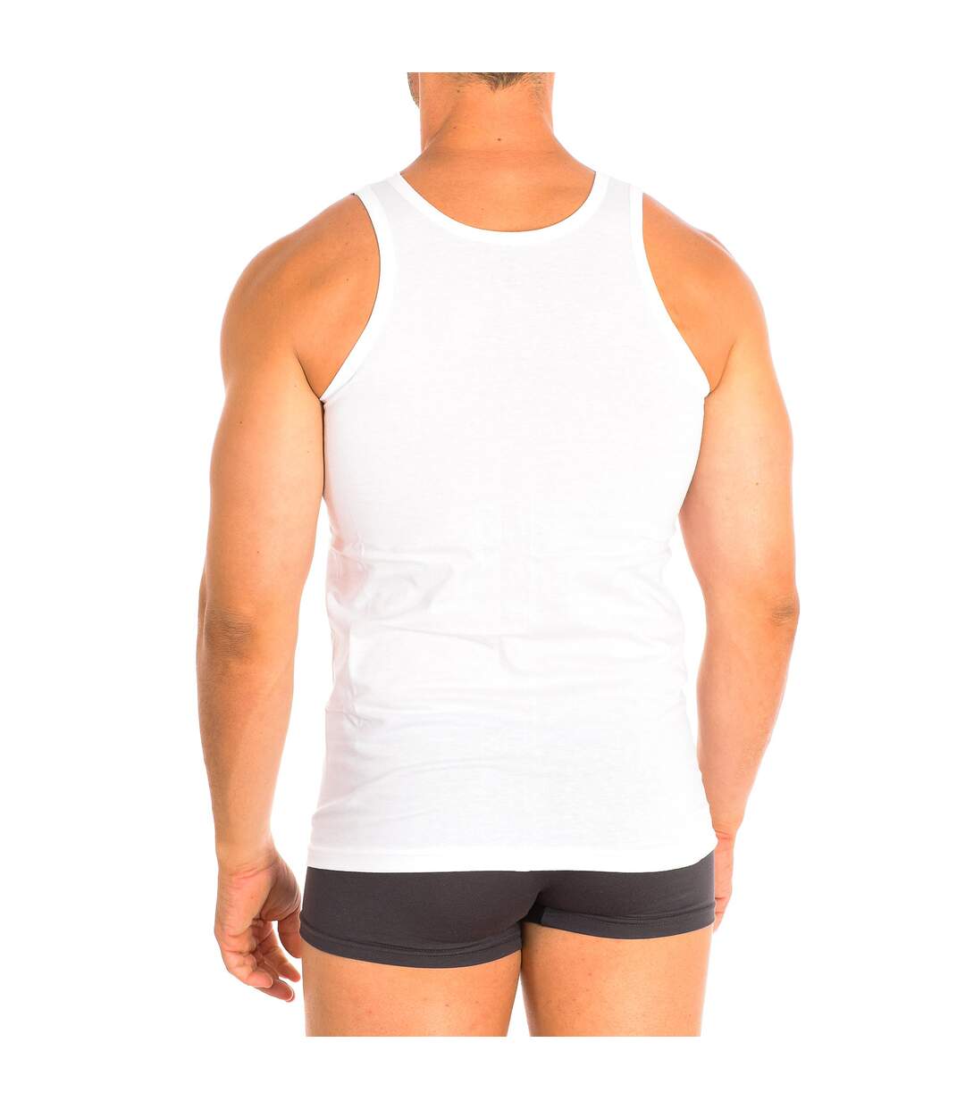 Men's round neck tank top 1001-3