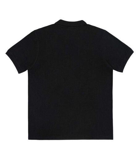 Mens Raf Short-sleeved Polo Shirt Black Lonsdale