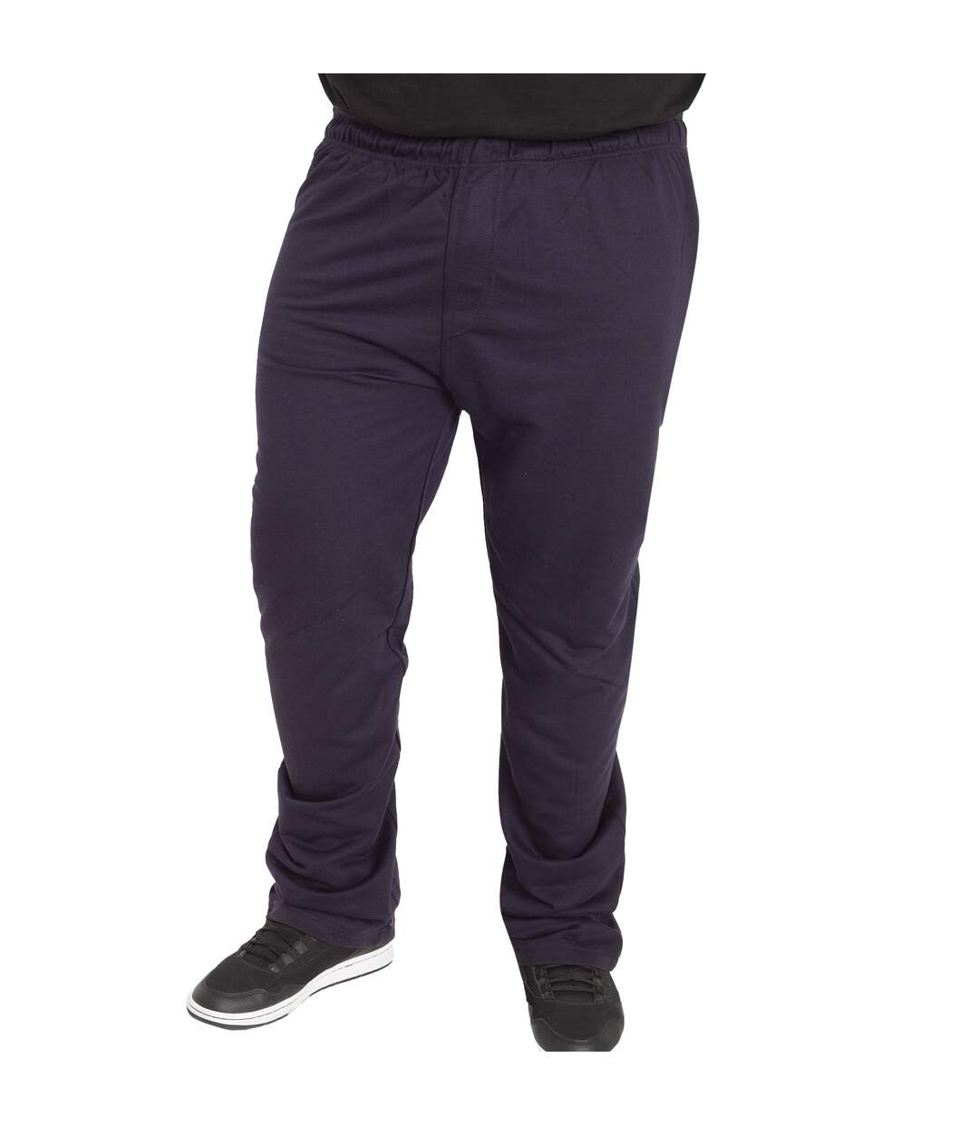 Duke Mens Kingsize Rory Lightweight Fleece Jogging Bottoms (Navy)