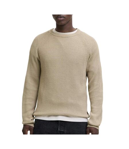 Pull beige homme jack & jones pannel