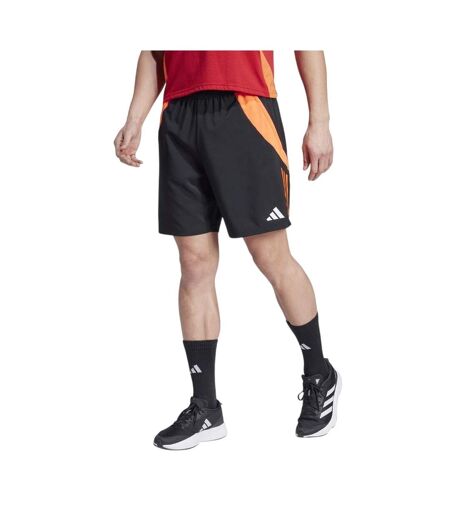 Short De Foot Tiro Homme Noir Orange Adidas
