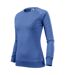 Sweat Merger Femme Bleu Malfini-3
