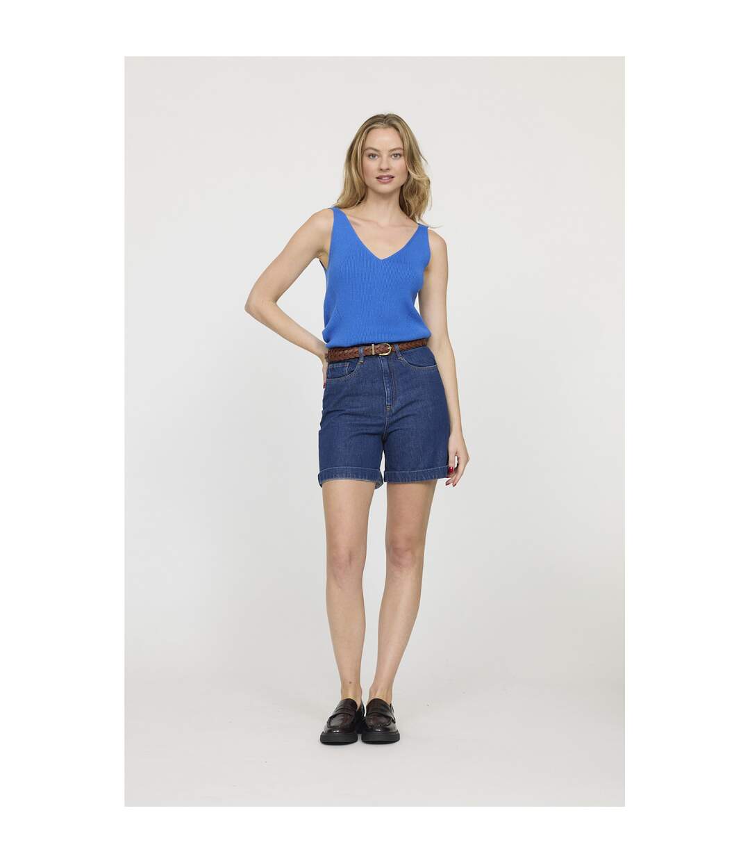 Short coton regular NANOU-5