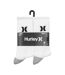 Lot De 6  Chaussettes Homme Blanc Noir Hurley-2