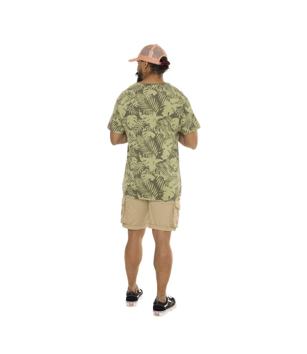 Tee-shirt homme en coton imprimé Ron Vondutch-4