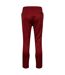 Mens Edin Side Stripe Straight Joggers Blood Red Luke-2