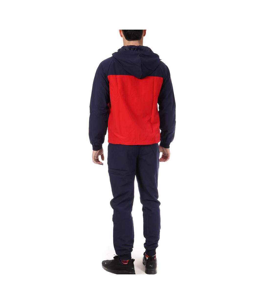 Survêtement marine/rouge homme fila tallington 2.0-2