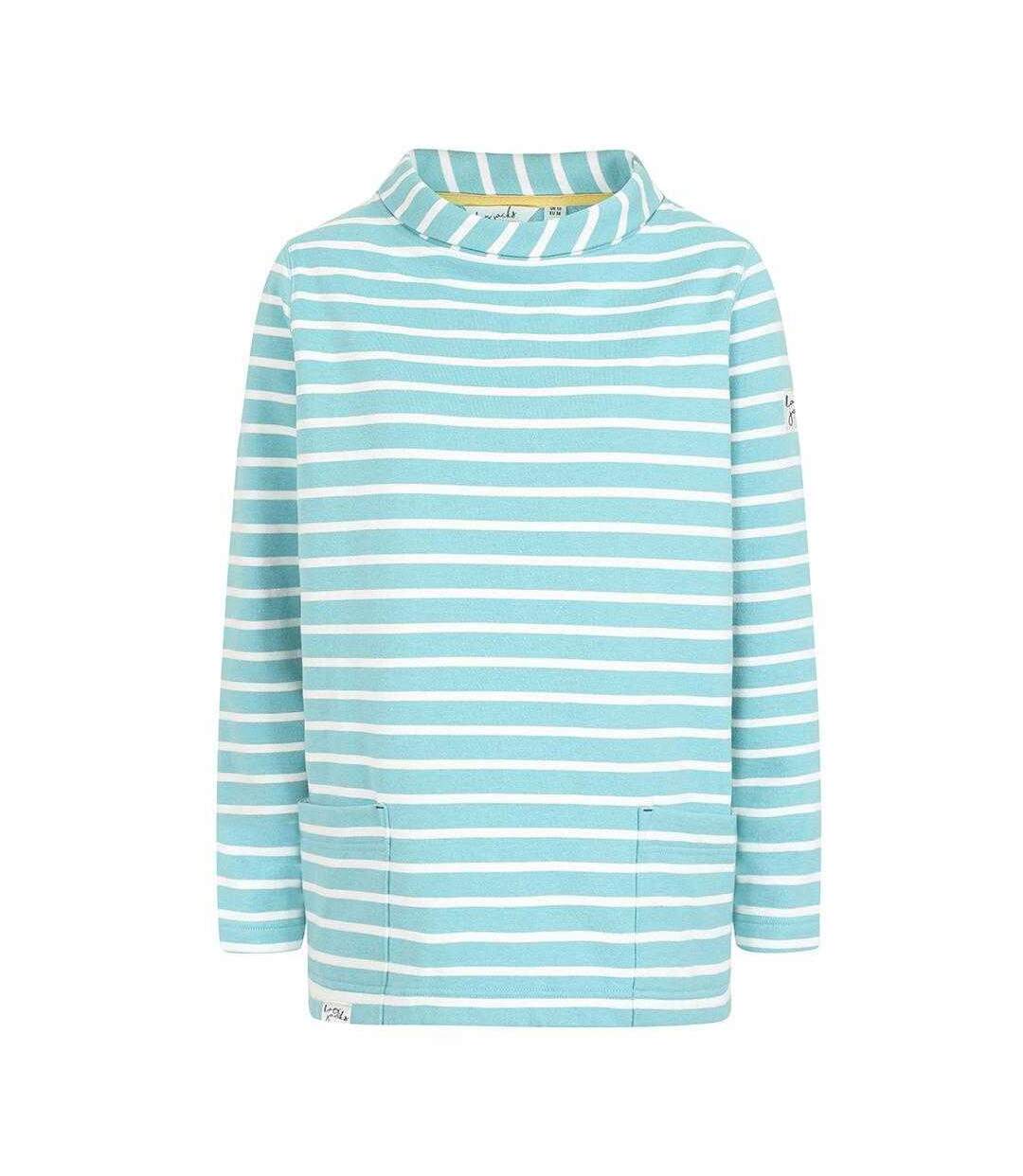 Sweat Motif/style Rayé Femme Océan Lazy Jacks-2