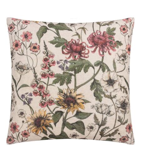 Nature wallflower cushion cover 50cm x 50cm multicoloured Wylder