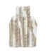 Bouillotte Imitation Fourrure Bicolore 2L Naturel-1