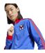 Mens Olympique Lyonnais Regular Sweatshirt Blue Red Adidas-4