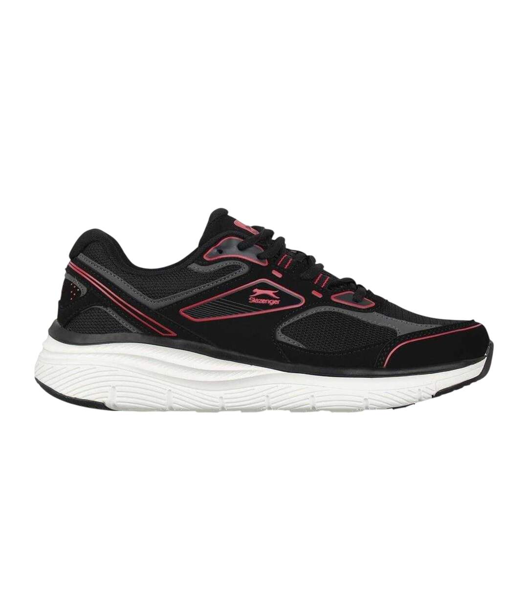 Baskets Sleaford Homme Noir Rouge Slazenger-1